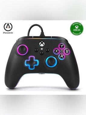 PowerA Advantage Wired Controller for Xbox with Lumectra -Black